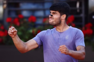 Alcaraz marches into first Italian Open final